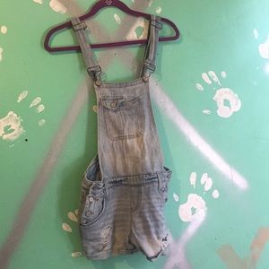 Short Jean Jumpsuit